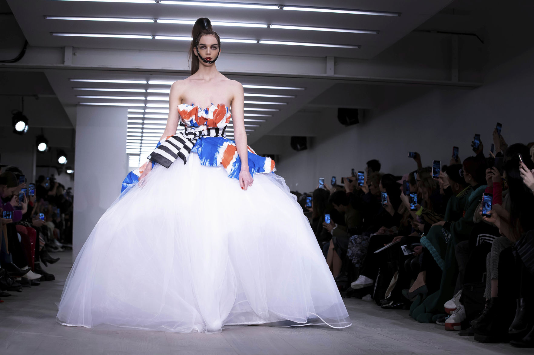 Britain London Fashion A/W House of Sheldon Hall 2020